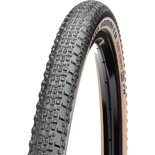 PNEUMATICO MAXXIS RAMBLER EXO TR 60TPI 700X38C PIEGHEVOLE NERO/PARA