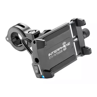 PORTACELLULARE CELLULARLINE UNIVERSALE ALUMINIUM CRAB CON RICARICA USB SMMOTOALUSB 1