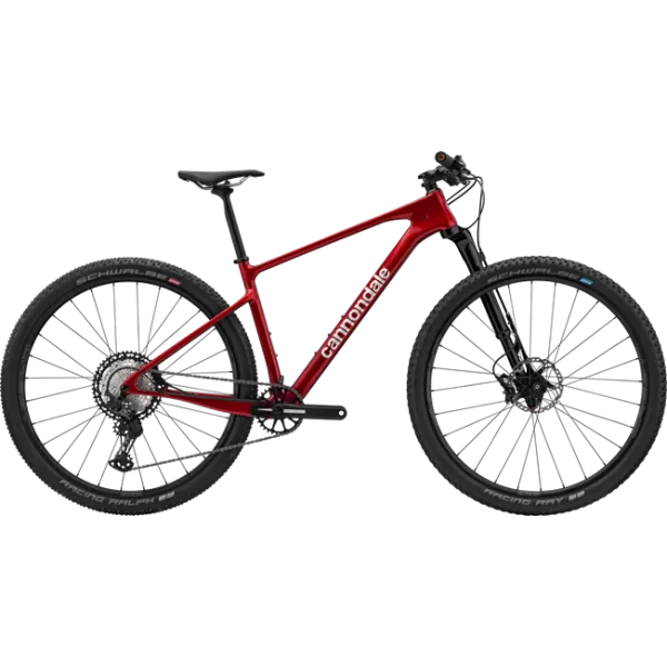 BICI MTB CANNONDALE SCALPEL HT CARBON 2 TG.M ROSSO