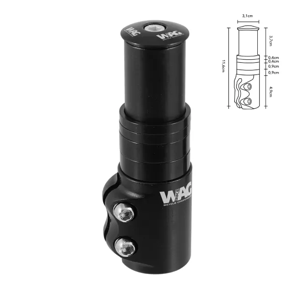 ADATTATORE N ALLUMINIO, 2 SPESSORI 4MM E 2 SPESSORI 9MM INCLUSI