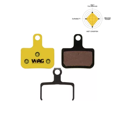COPPIA PASTIGLIE AXS LEVEL T/TL ORGANIC