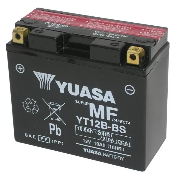 BATTERIA YUASA YT12B-BS 12V - 10AH SIGILLATA