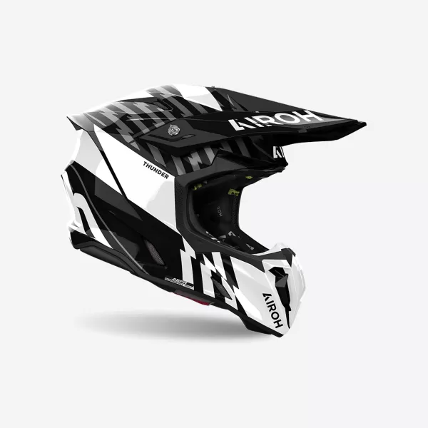 CASCO CROSS AIROH TWIST 3 THUNDER