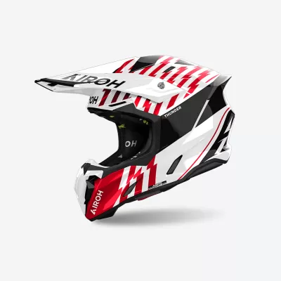 CASCO CROSS AIROH TWIST 3 THUNDER CASCO CROSS AIROH TWIST 3 THUNDER