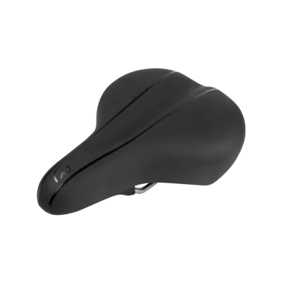 SELLA BICI RFR CITY COMFORT D2 CON ELASTOMERI BLACK