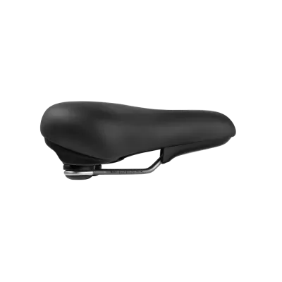 SELLA BICI RFR CITY COMFORT D2 CON ELASTOMERI BLACK