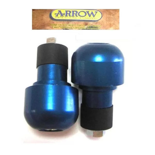 STABILIZZATORI MANUBRIO MOTO ARROW UNIVERSALI (BLU)