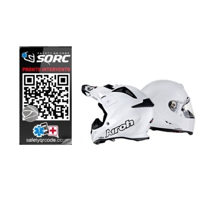 AIROH SAFETY QR CODE SQRC