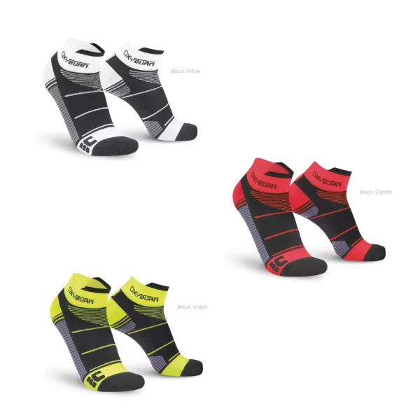CALZE OXYBURN EVOSPEED LIGHT COMPRESSIONE I RUNNING