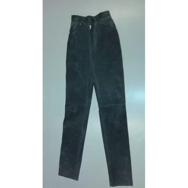 PANTALONE DAKOTA CUSTOM/HARLEY  PELLE SCAMOSCIATA